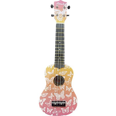 Amahi Sunset Mariposa Ukulele, Soprano