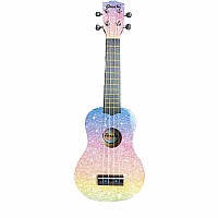 Ukulele- Glitter Rainbow