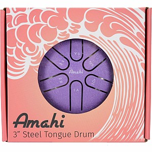 3″ Steel Tongue Drum (Purple)