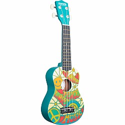 Panda 2 Tropical Ukulele, Soprano (Peace Love And Music)