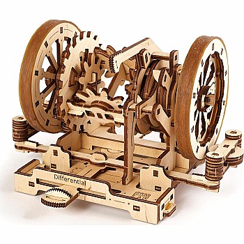 UGears STEM LAB Differential Wooden 3D Model