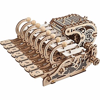 UGears Mechanical Celesta Wooden Musical Model Kit