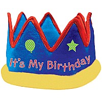 Fabric Crown Its My Birthday