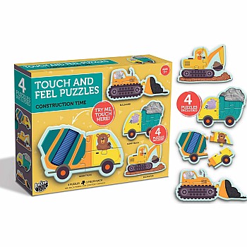 Anker "Touch and Feel: Construction Time" (3 pc 4 in 1 Puzzle)