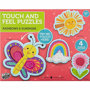 Anker "Touch and Feel: Rainbows and Sunshine" (3 pc 4 in 1 Puzzle)