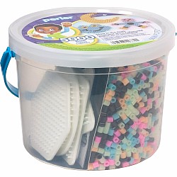 Perler Bead Small Bucket, Glow in the Dark