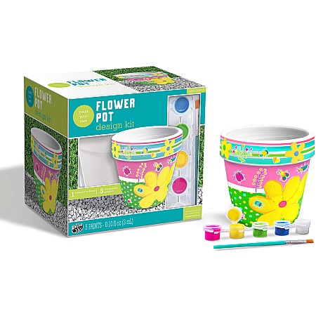 Paint Your Own Flower Pot Kit