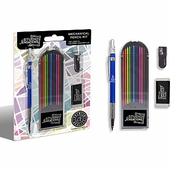 Mechanical Pencil Set with Colored Lead