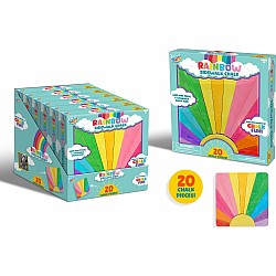 20pc Rainbow Chalk Set