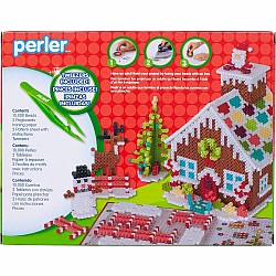 Perler Bead Gingerbread House Kit