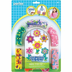 Perler Bead Arch Blister Pack, Flower Madness