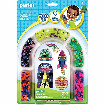 Perler Bead Arch Blister Pack, Outer Space Glow in the Dark