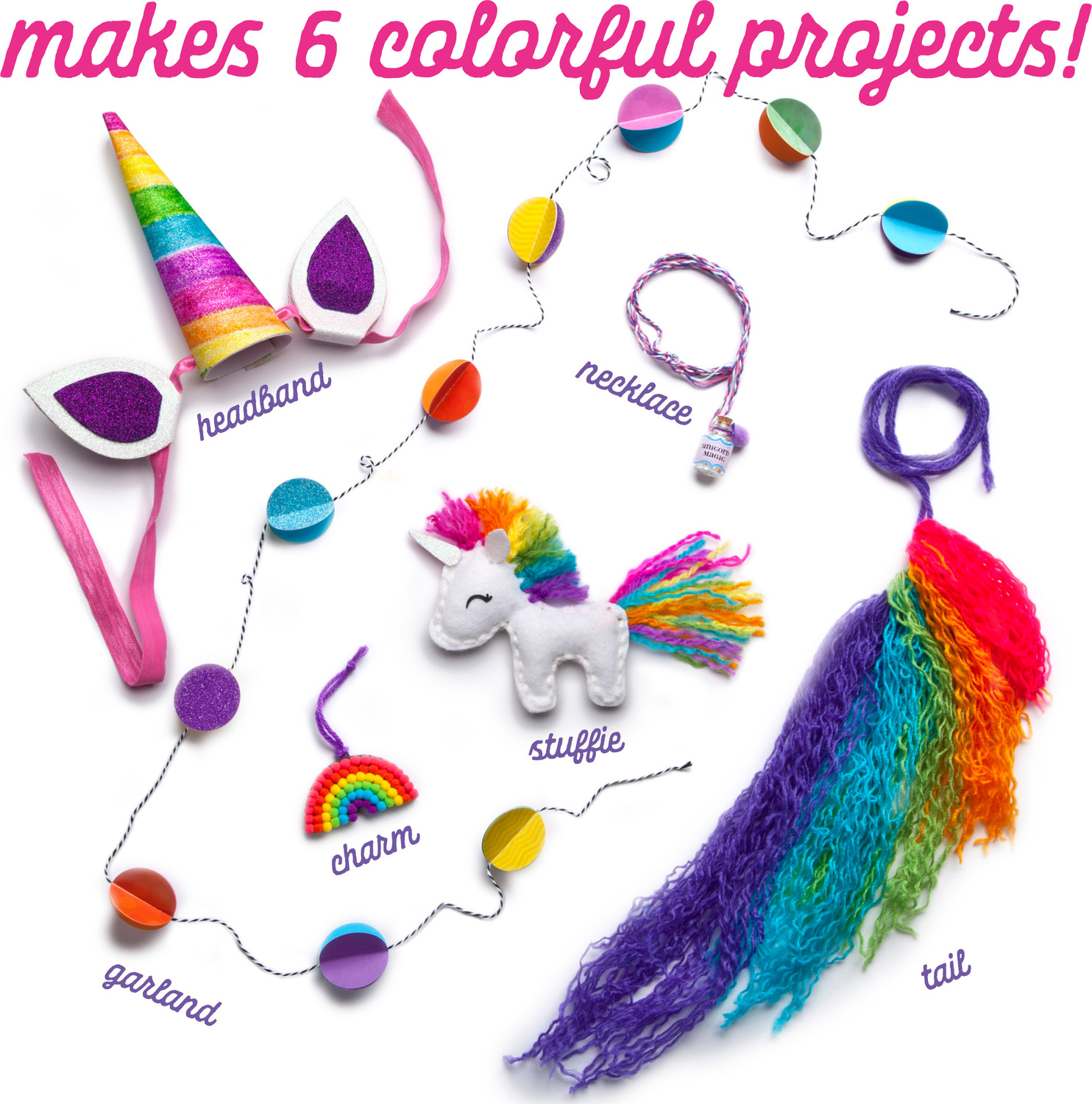 Paper I Love Unicorn Diy Art & Craft Kit For Girls, Packaging Type