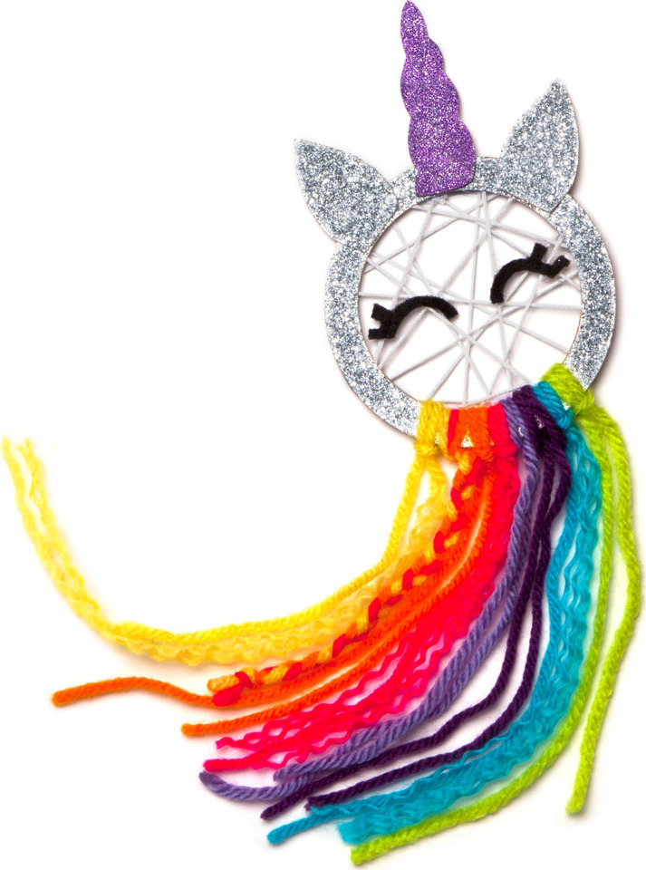 Creatology Unicorn Dream Catcher Yarn Craft Kit - Each
