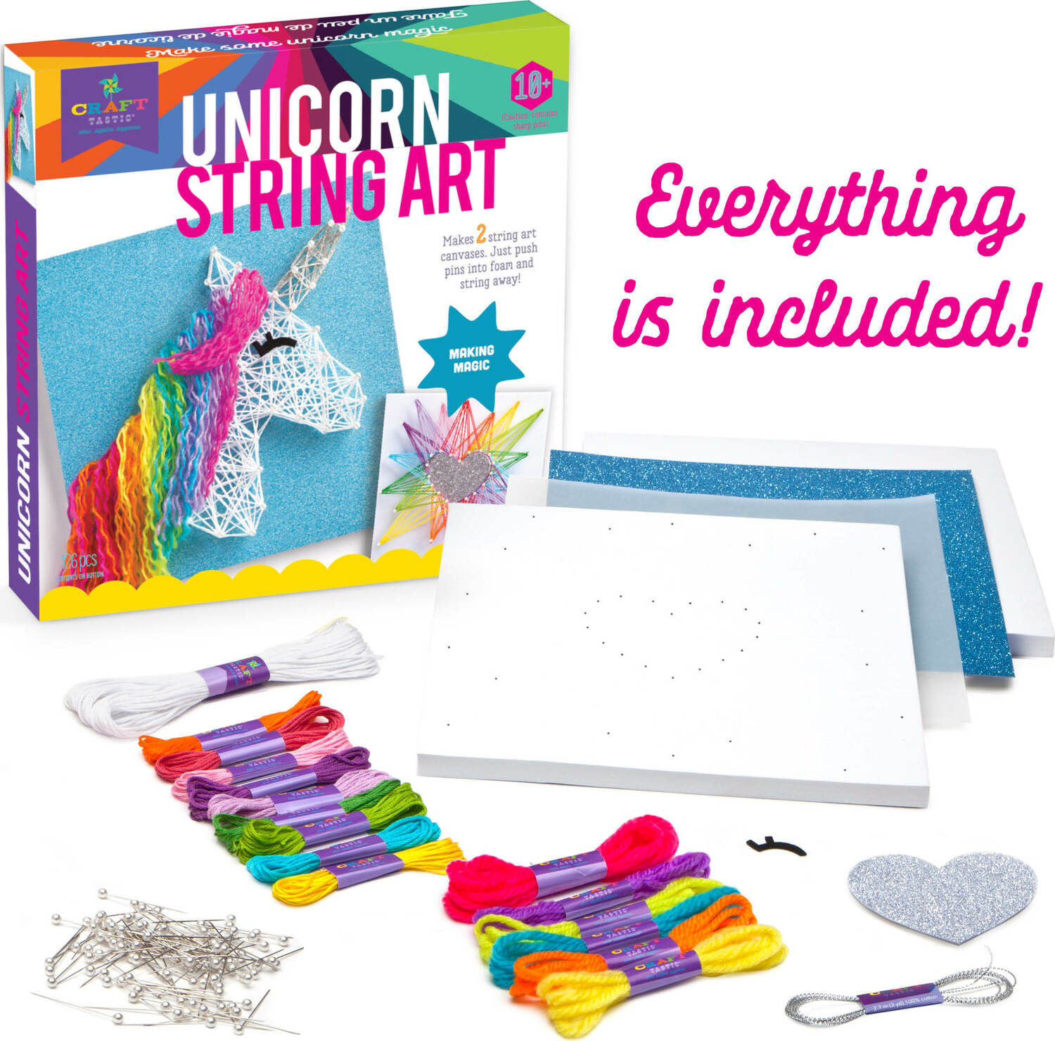 Craft-tastic Yeti String Art Kit - MACkite