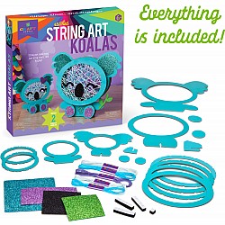 Stacked String Art Koalas
