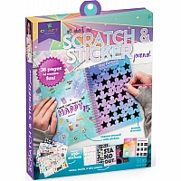 Craft-Tastic Scratch And Sticker Journal