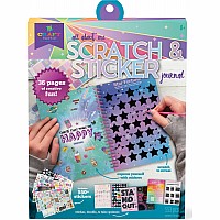 Craft-Tastic Scratch And Sticker Journal