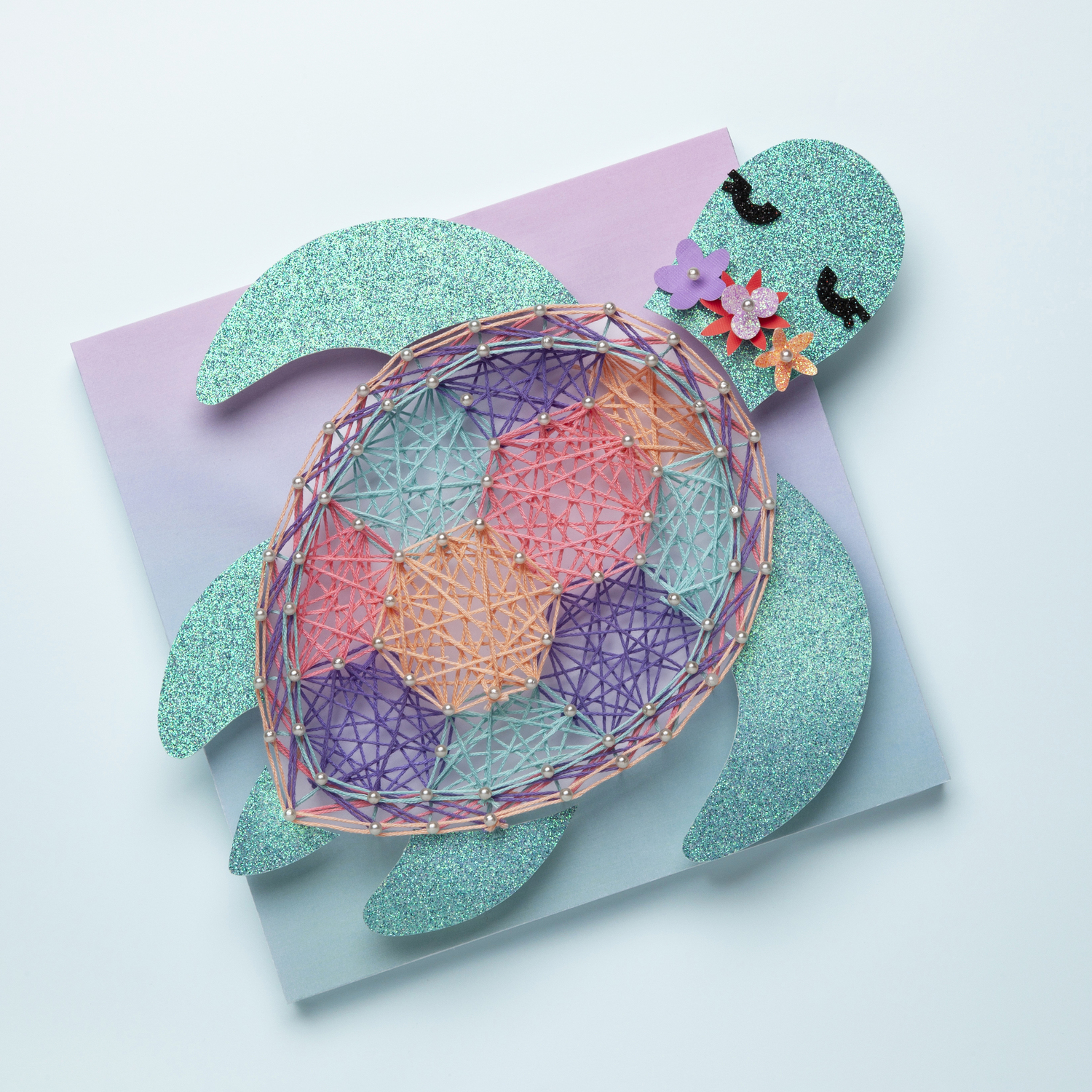 Craft-tastic Sea Turtle String Art Kit @ Village Toy Funatic