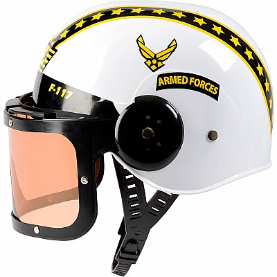 Aeromax Jr. Armed Forces Pilot Suit With Helmet, Child - Sizes