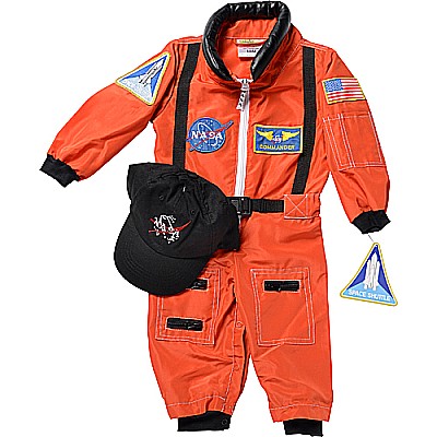 Aeromax Jr. Astronaut Suit With Embroidered Cap, - Size 18 Month