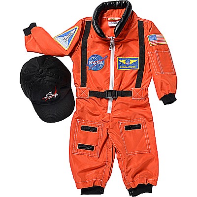 Aeromax Jr. Astronaut Suit With Embroidered Cap, - Size 18 Month