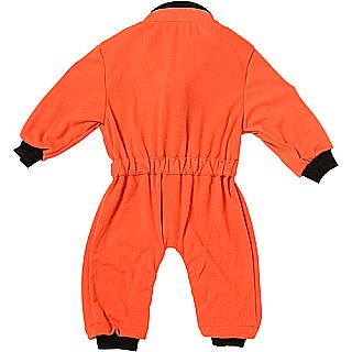 Jr. Astronaut Suit, size 6 to 12 Months (Orange)