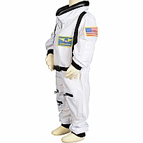 Jr. Astronaut Suit w/Embroidered Cap, size 18Month (White)