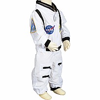 Jr. Astronaut Suit w/Embroidered Cap, size 18Month (White)