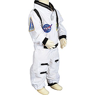 Jr. Astronaut Suit w/Embroidered Cap, size 18Month (White)