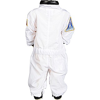 Jr. Astronaut Suit w/Embroidered Cap, size 18Month (White)