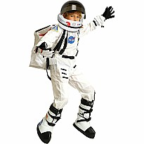 Jr. Astronaut Suit w/Embroidered Cap, size 2/3 (White)