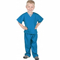 Jr. Doctor Scrubs, Astor Blue, size 2/3