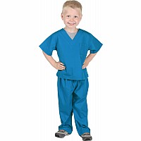 Jr. Doctor Scrubs, Astor Blue, size 4/6