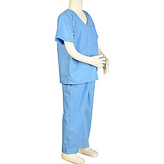 Jr. DR. Scrubs, Size 6/ 8, Blue