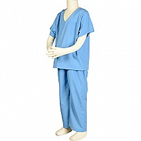 Jr. DR. Scrubs, Size 6/ 8, Blue