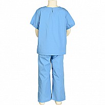 Jr. DR. Scrubs, Size 6/ 8, Blue