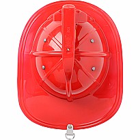 Jr. Firefighter Helmet, Red, w/Siren & Light, Adj Youth Size