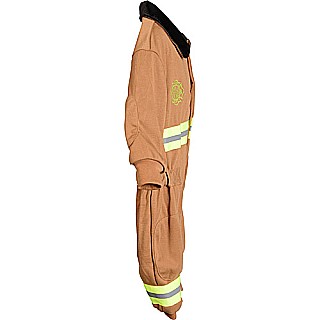 Jr. Firefighter Suit, size 6 to 12 Months (Tan)