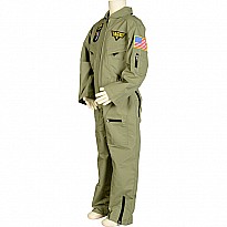 Jr. Fighter Pilot Suit w/Embroidered Cap, size 2/3 