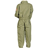 Jr. Fighter Pilot Suit w/Embroidered Cap, size 4/6 