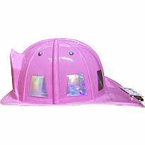 Jr. Firefighter Helmet, Pink, Adj Youth Size