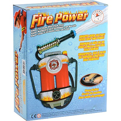 Fire Power, Super Fire Hose with Backpack