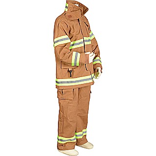 Jr. Firefighter Suit, size 2/3 (Tan) (Choice of Helmet Sold Separately) 