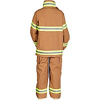 Jr. Firefighter Suit, size 4/6 (Tan) (Choice of Helmet Sold Separately) 