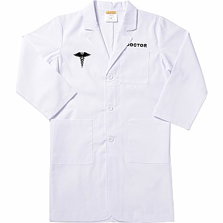 Jr. Doctor Lab Coat, 3/4 Length, size 4/6