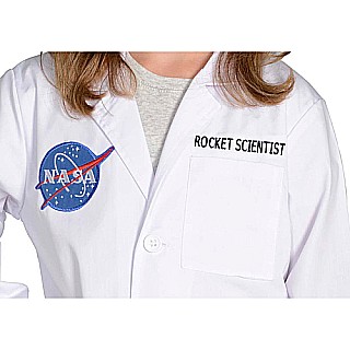 Jr. Rocket Scientist Lab Coat, 3/4 Length, size 6/8 