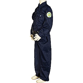 Jr. Police Officer Suit w/Cap & Belt, size 2/3 