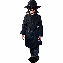 Jr. Secret Agent with Accessories, size Small OSFM ages 5-8