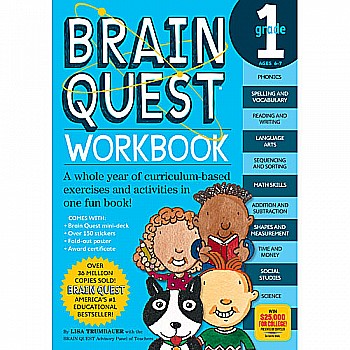 Brain Quest Workbook: Grade 1 